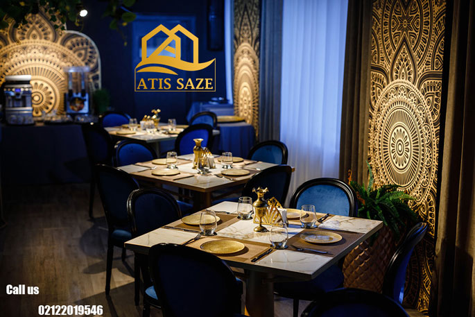 طراحی-داخلی-رستوران-در-تهران