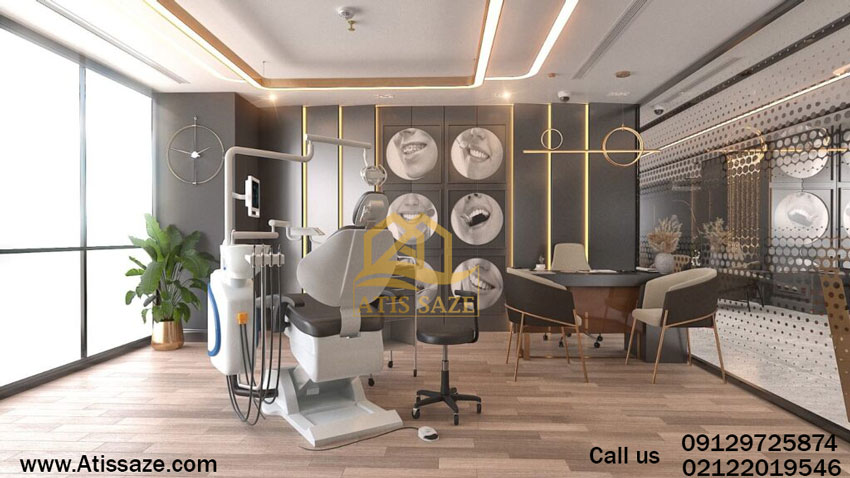 طراحی-داخلی-درمانگاه-در-تهران__--__-------