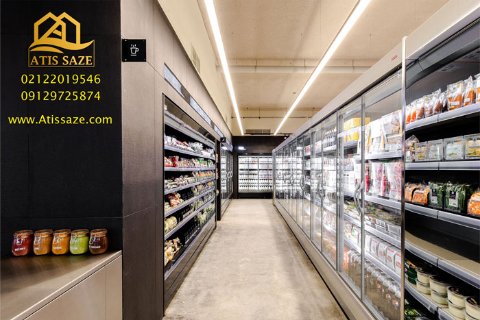 طراحی داخلی سوپر مارکت در تهران