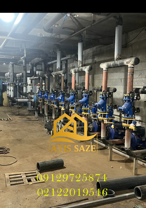 اجرای تاسیسات موتورخانه در تهران