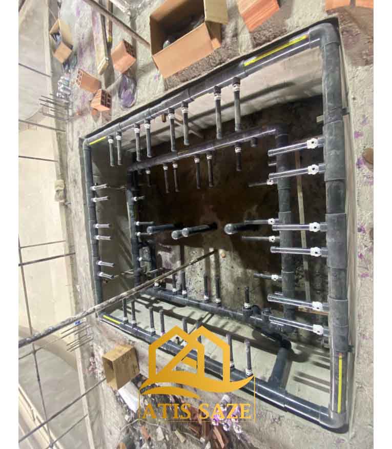 اجرای تاسیسات موتورخانه در تهران