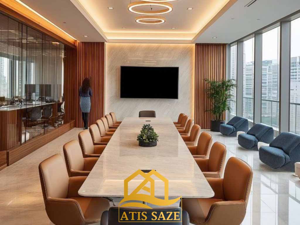 بازسازی ساختمان اداری در تهران