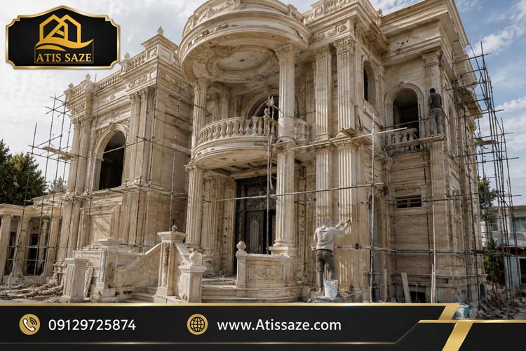 اجرای سنگ نما در چالوس