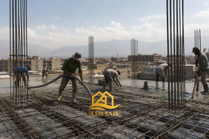 اجرای-سقف-وافل-در-شهریارــــ